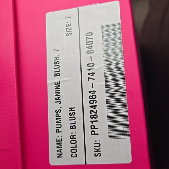 Shoe Dazzle Jannie Pump Heels with Faux Pearl and Rhinestone Detail Sz 7 - Picture 4 of 8